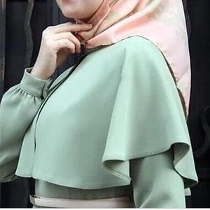 Olive Green Long Dress